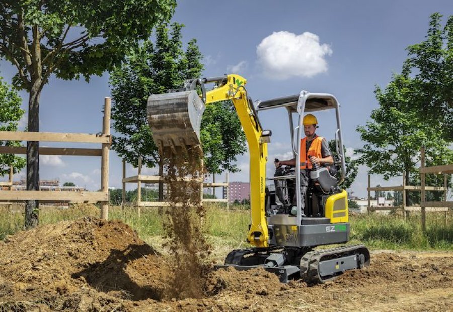 Новый мини-экскаватор EZ17e расширяет комплекс чистых предложений Wacker Neuson