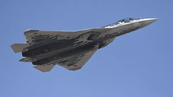 Су-57 на испытаниях. © РИА Новости / Илья Питалев 