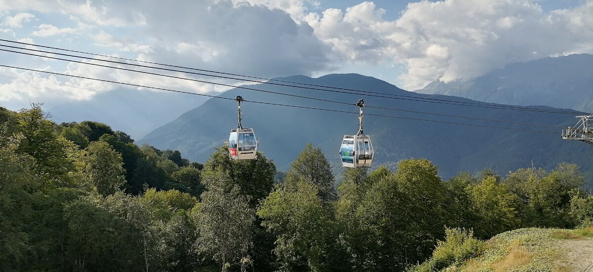 На Красной Поляне. Я здесь побывал семьёй, а Вы? 