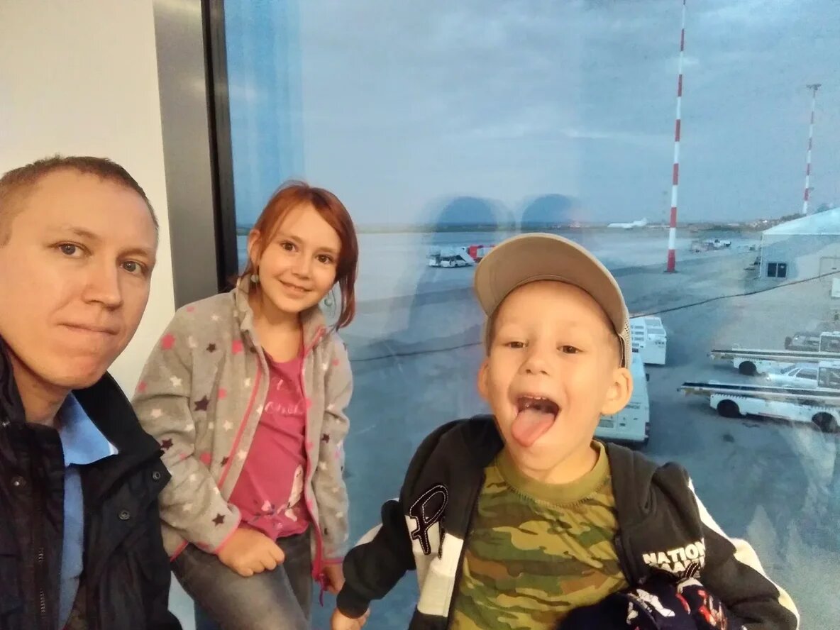 дети баловались,как всегда. 