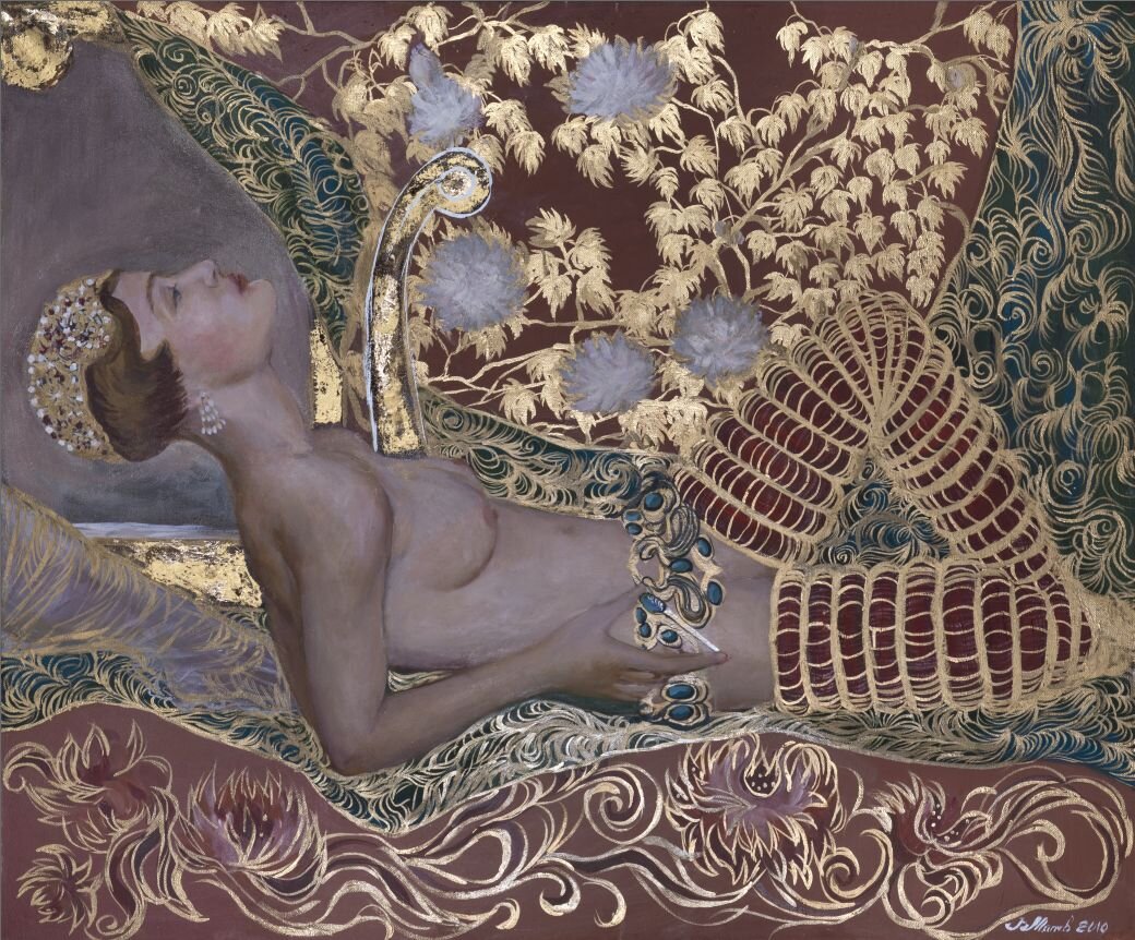 Матвеева Белла, Антисаломея (Диптих)2019, холст, масло, 2*100х120. Арт Холдинг Татьяны Никитиной, Санкт-Петербург.