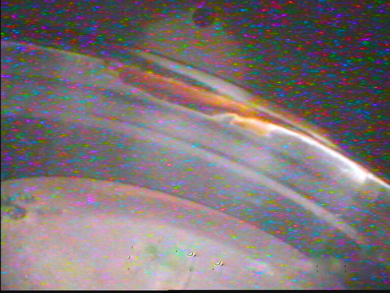 Второй участок с "немного" залегшим кольцом того-же цилиндра двигателя 