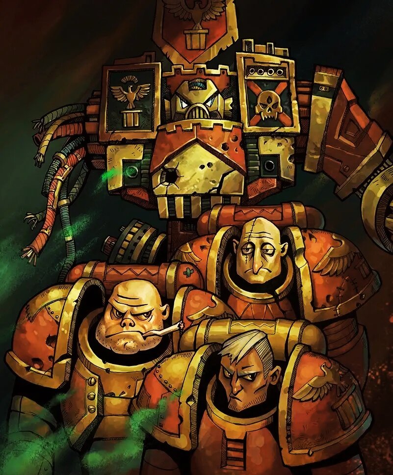 А как вам такие десантники империума?