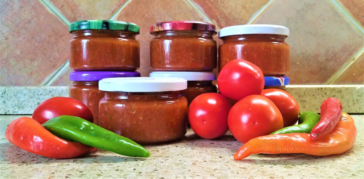 Домашняя аджика, рецепт