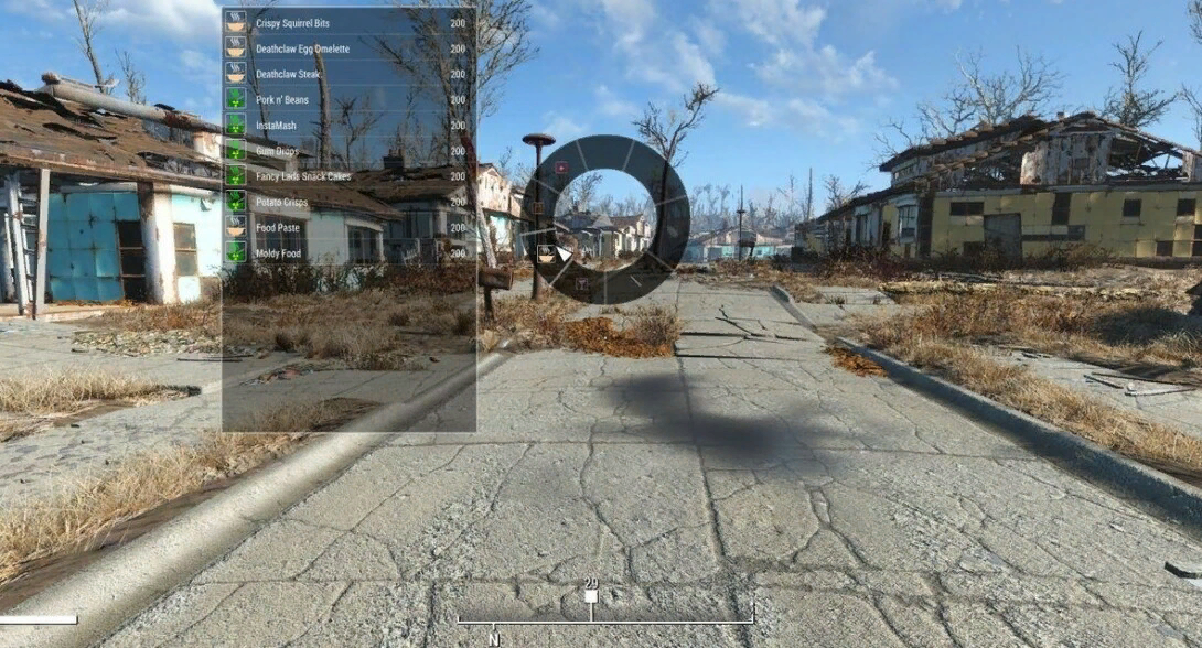 Меню колесо | Fallout 4 Wheel Menu
