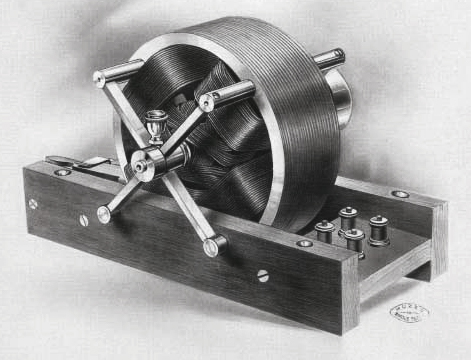 Двигатель переменного тока Никола Тесла.