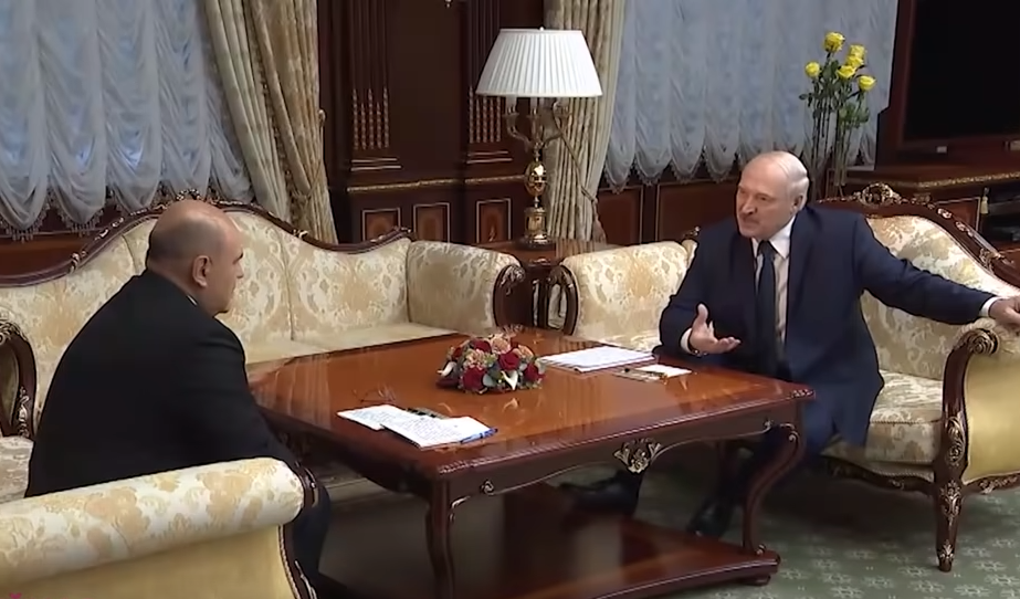 Встреча Лукашенко и Мишустина.