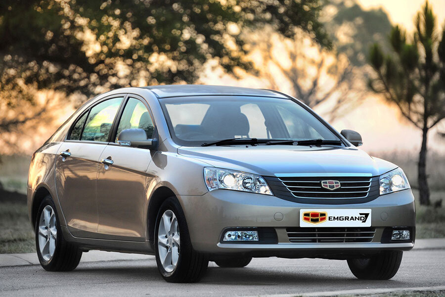 Geely Emgrand EC7/ Фото с простора интернета.