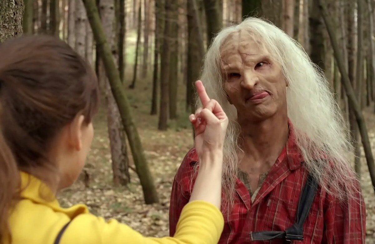 Снимок из к/ф "Поворот не туда"