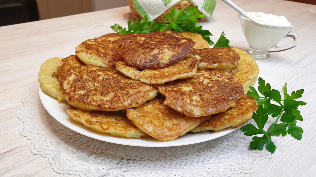 Драники с мясом на сковороде рецепт с фото пошагово приготовления