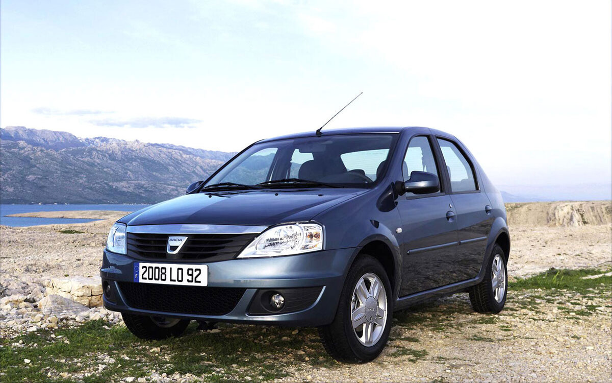 Отзыв логан 1.6. Dacia Logan 1. Рено Логан 1 2008.