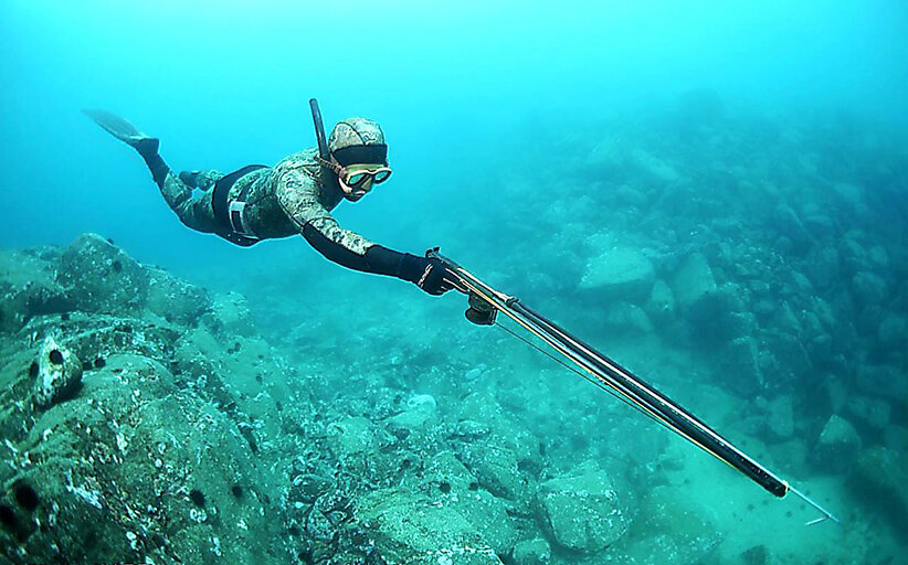 Морская подводная охота 