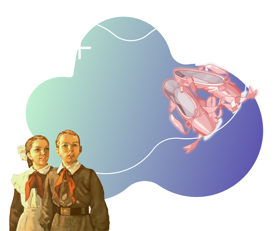 действие происходит после войны, примерно в 1948-50 гг в городе Молотов (сейчас Пермь). Хореографическое училище было основано на базе эвакуированного в войну Ленинградского хореографического училища. 