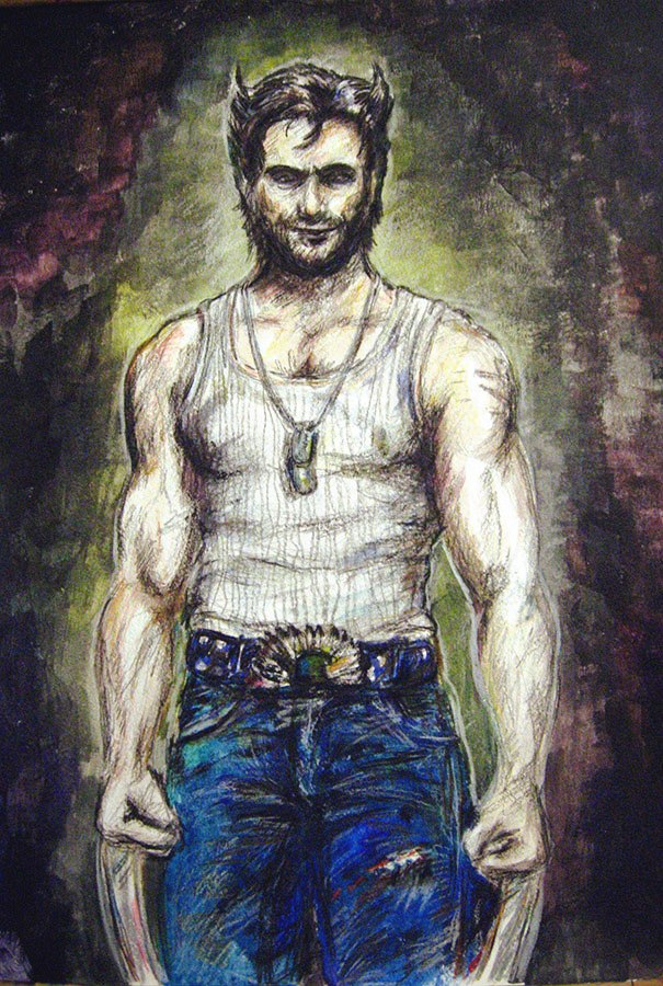 ватман  А3, акрил + карандаши   2013 год 