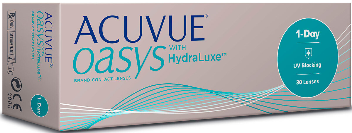 ACUVUE OASYS 1-Day with HydraLuxe 