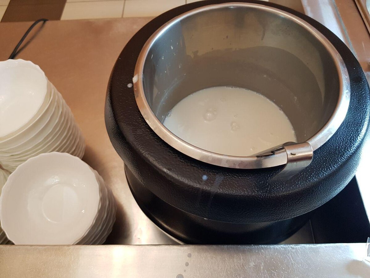 Молочный суп санаторий "Мисхор"