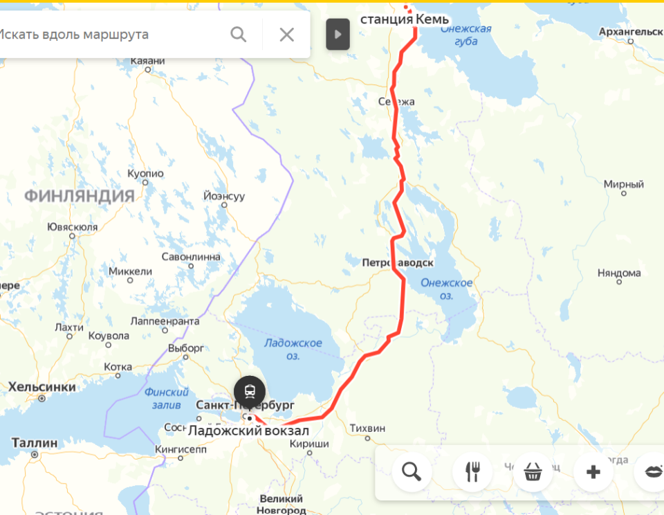 Расстояние от москвы до мурманска