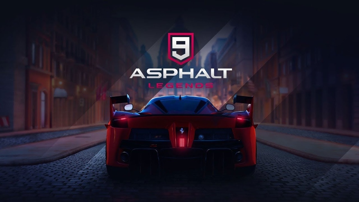 Заставка к игре Asphalt 9