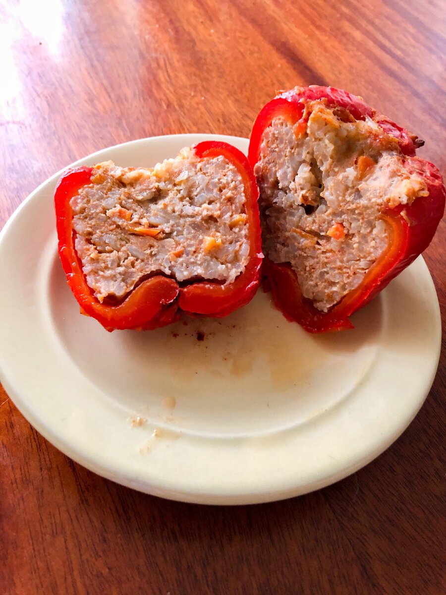 Перчик в разрезе.