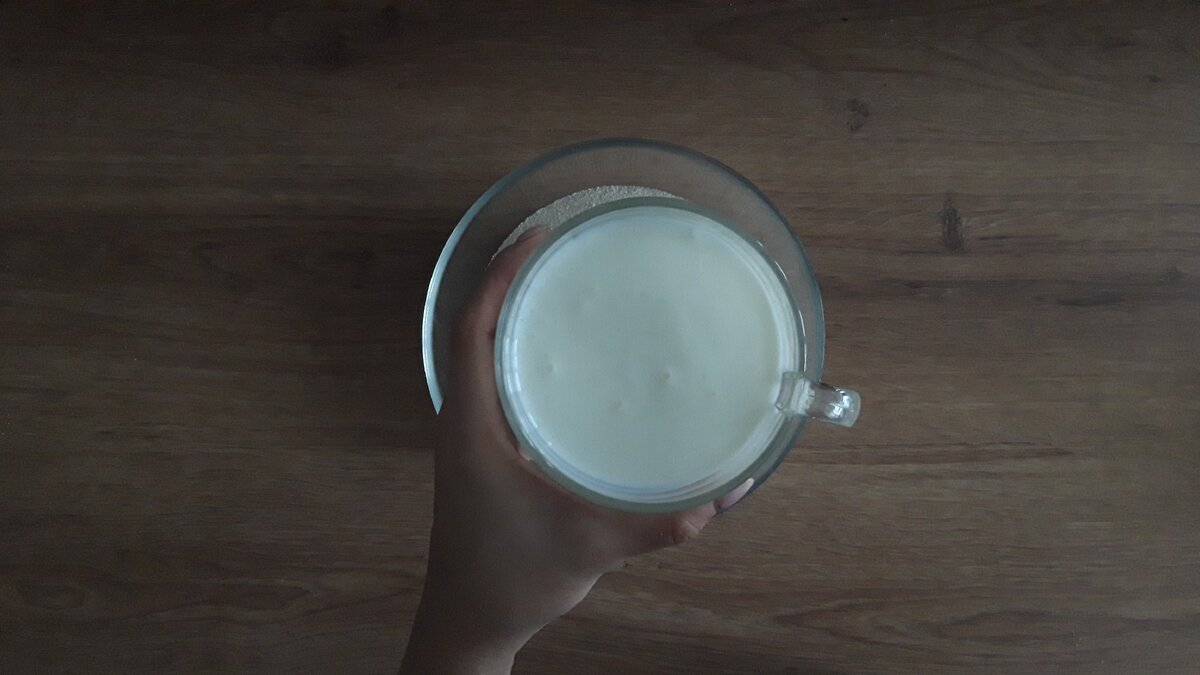 Фото автора. Манник на кефире