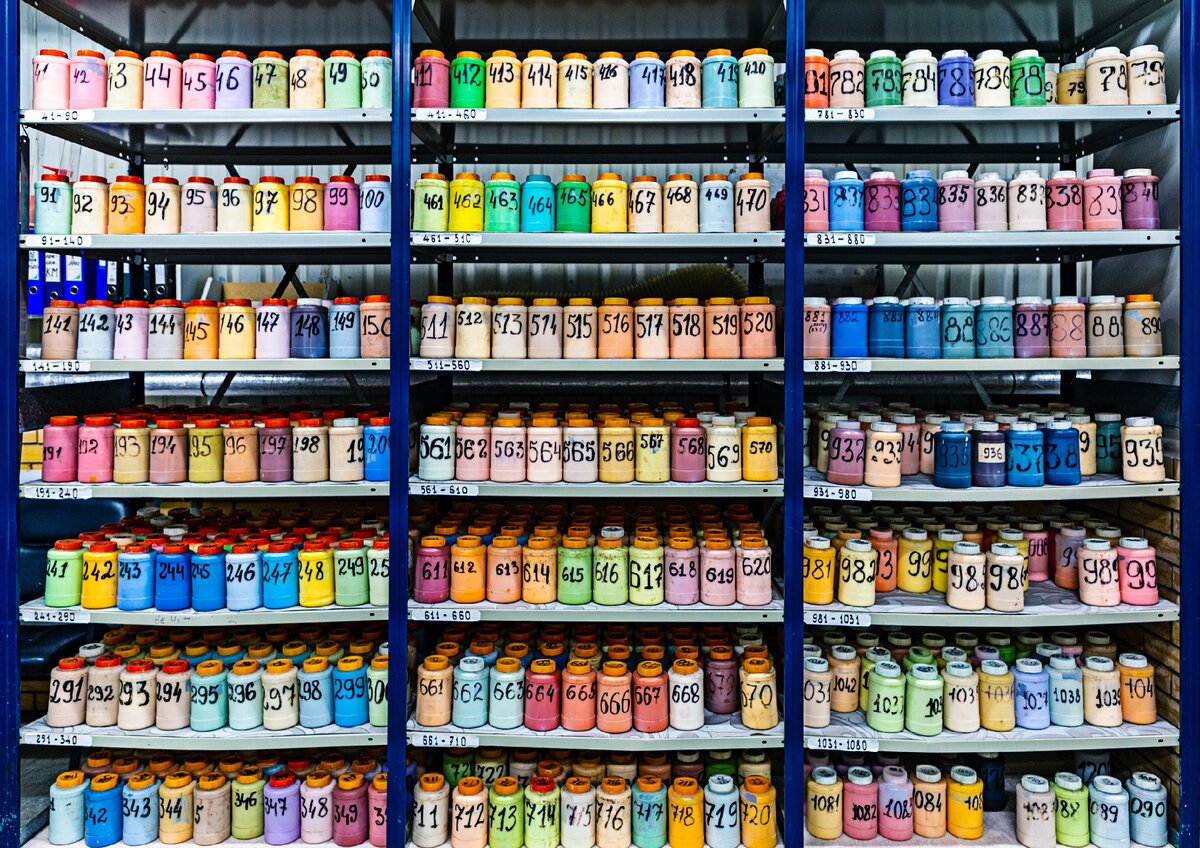 Эталонные образцы красок