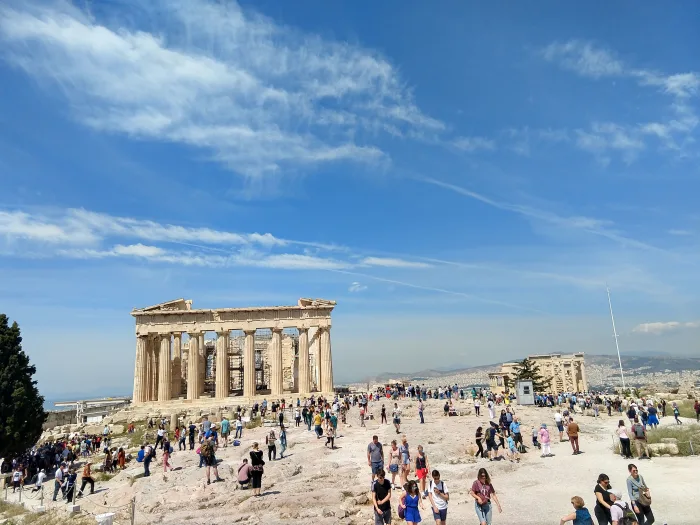 Цитадель Акрополя - Греция, Афины 
Мной