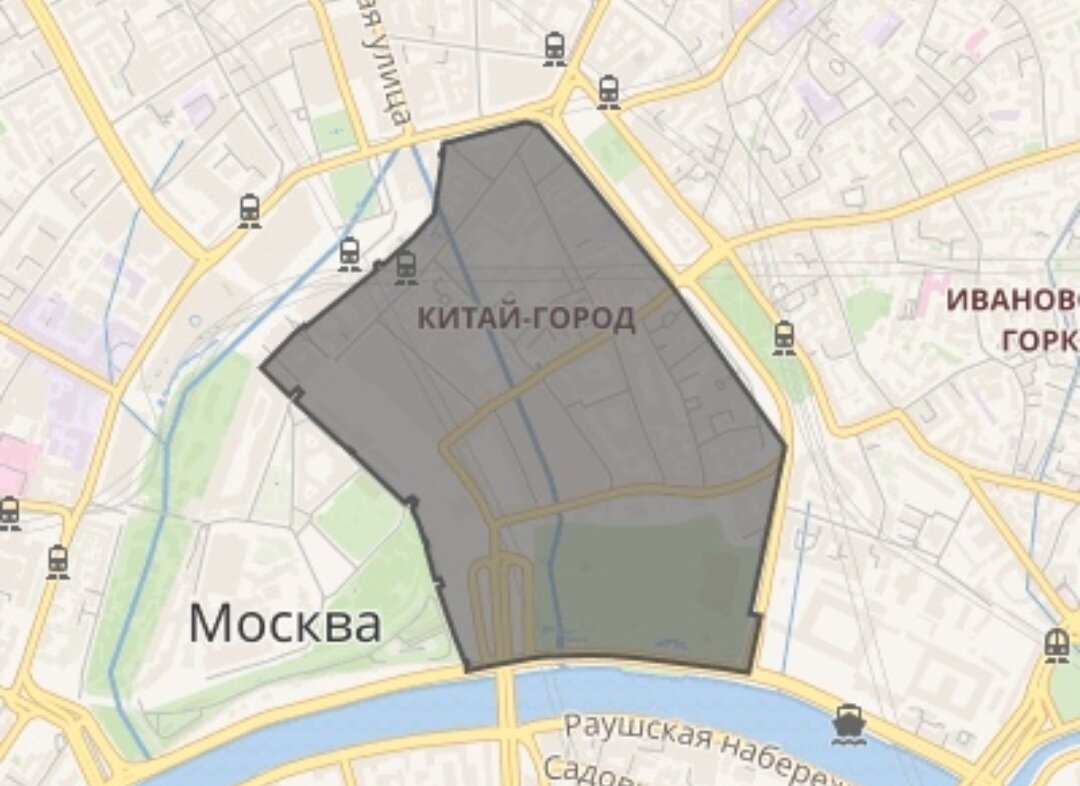 Китай город в москве почему такое название. Китайгородская стена на карте Москвы. Район Китай-город на карте. Китай-город на карте Москвы. Район Китай город границы.