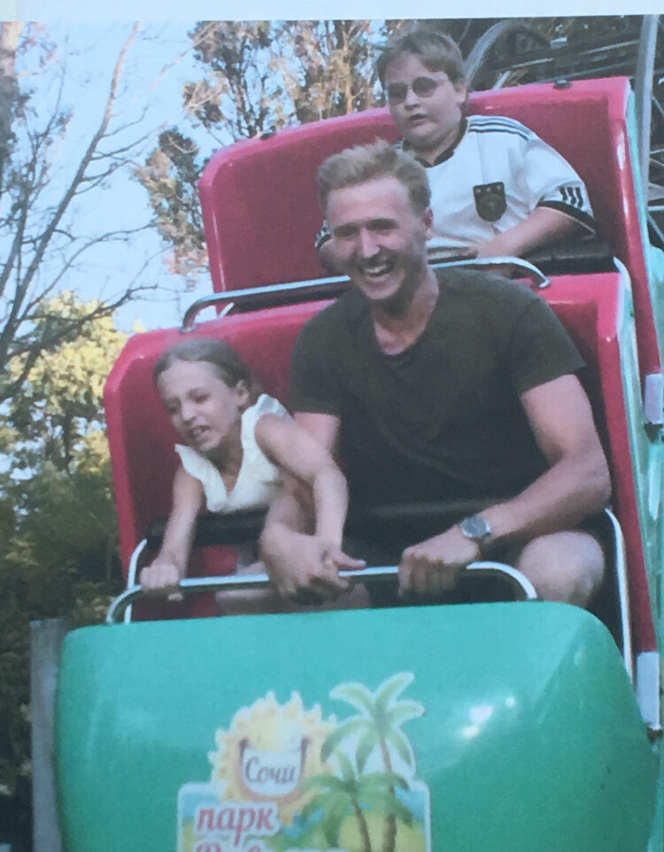 Фото:моё Американские горки парк Ривьера