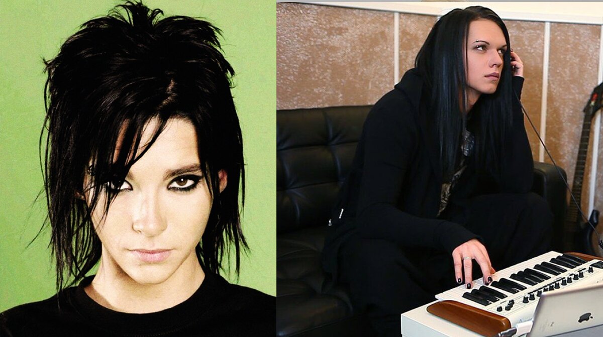 Билл Каулитц (Tokio Hotel) и Никита Шатенев (Akado)