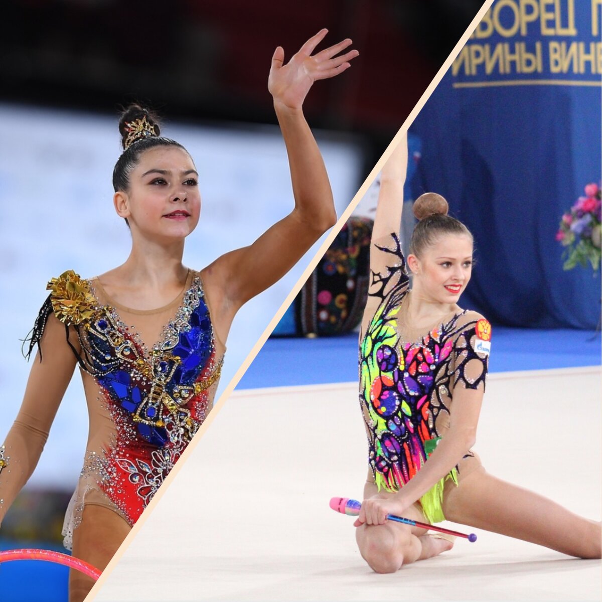 Лала Крамаренко и Анастасия Симакова