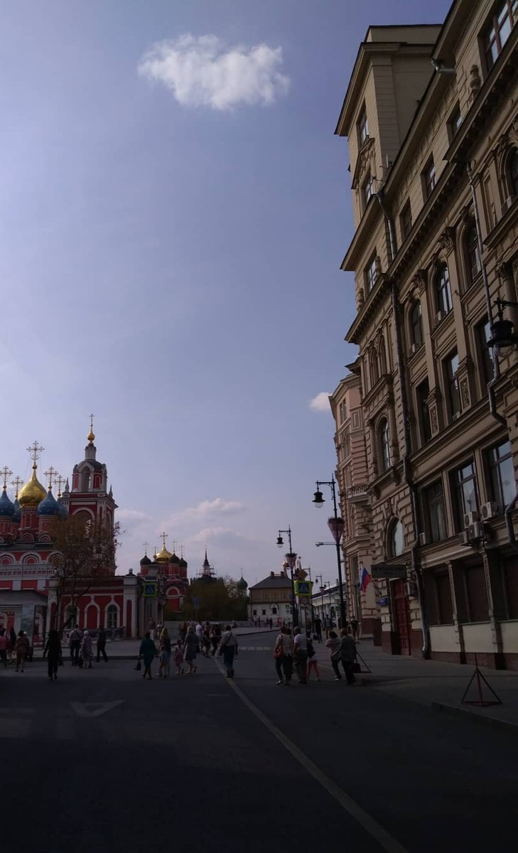Улица Варварка,Москва. Фото автора канала 