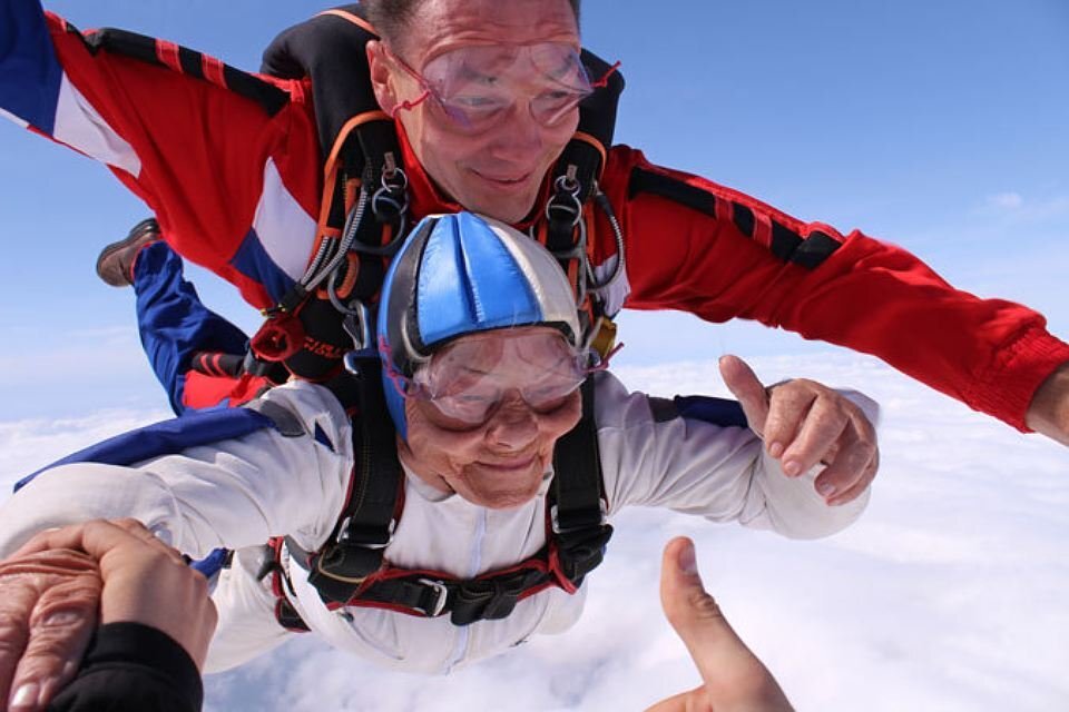 Вот еще один поступок возрасту вопреки