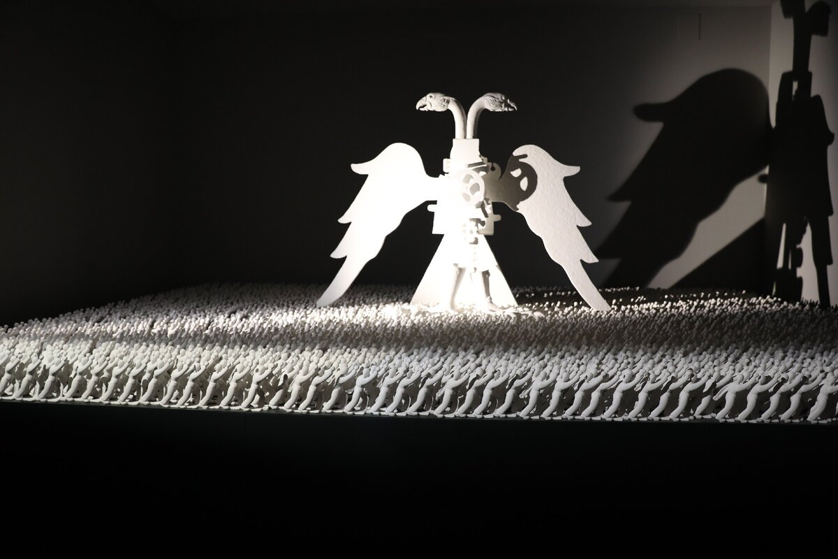 Экспозиция Российского павильона на Венецианском биеннале современного искусства. Фото автора.