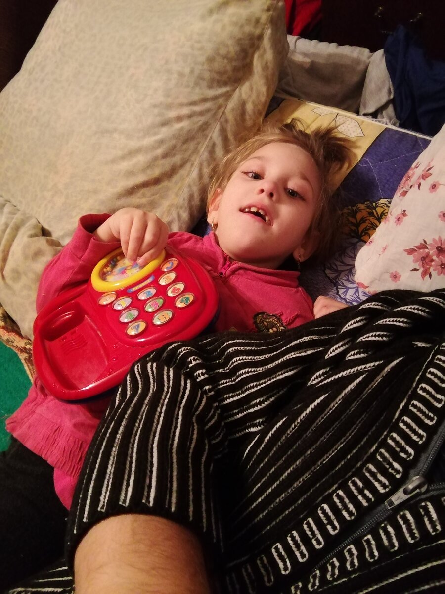 Карина с папой