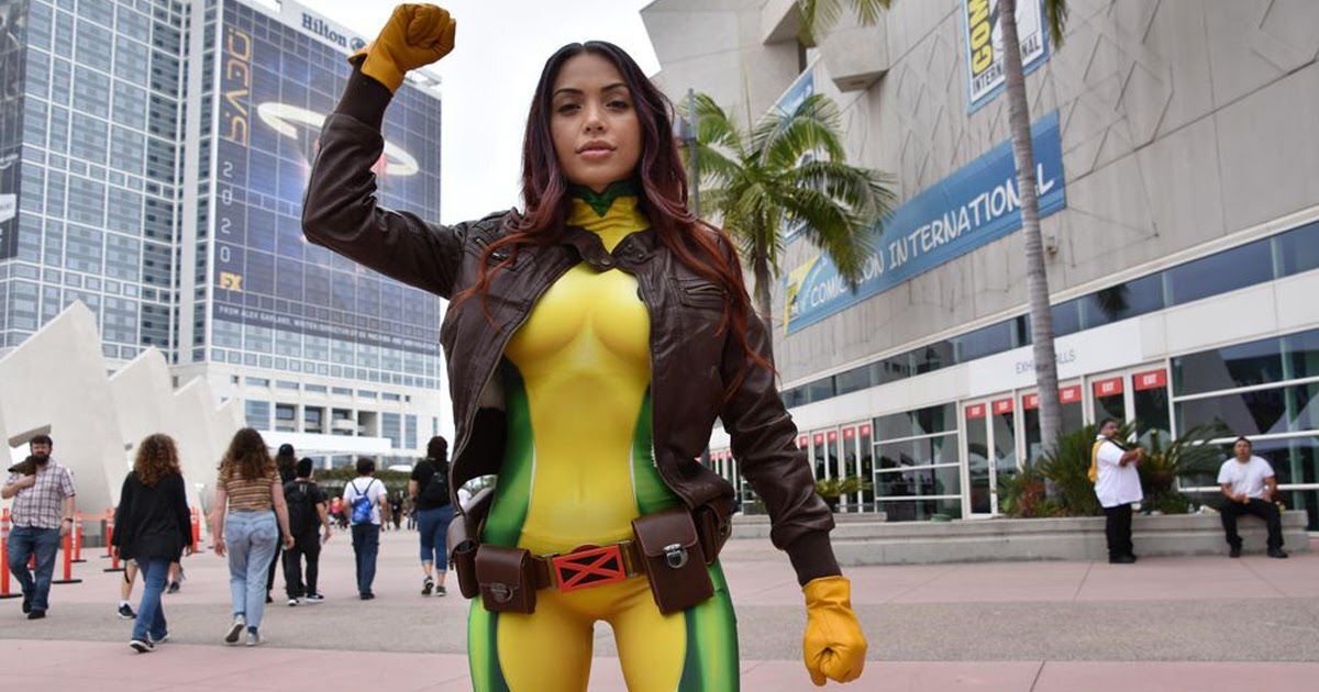 Прекрасная Роуг из Людей Икс в исполнении  @msmaddybelle.