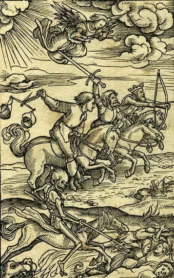 Гольбейн Старший. Иллюстрация к «Библии Цвингли», 1531