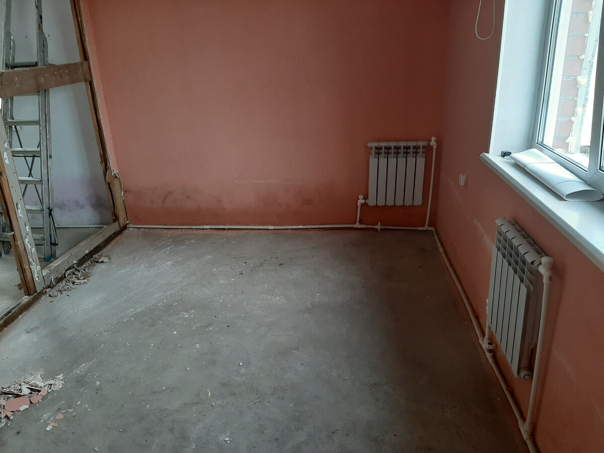 Вода была на этом уровне