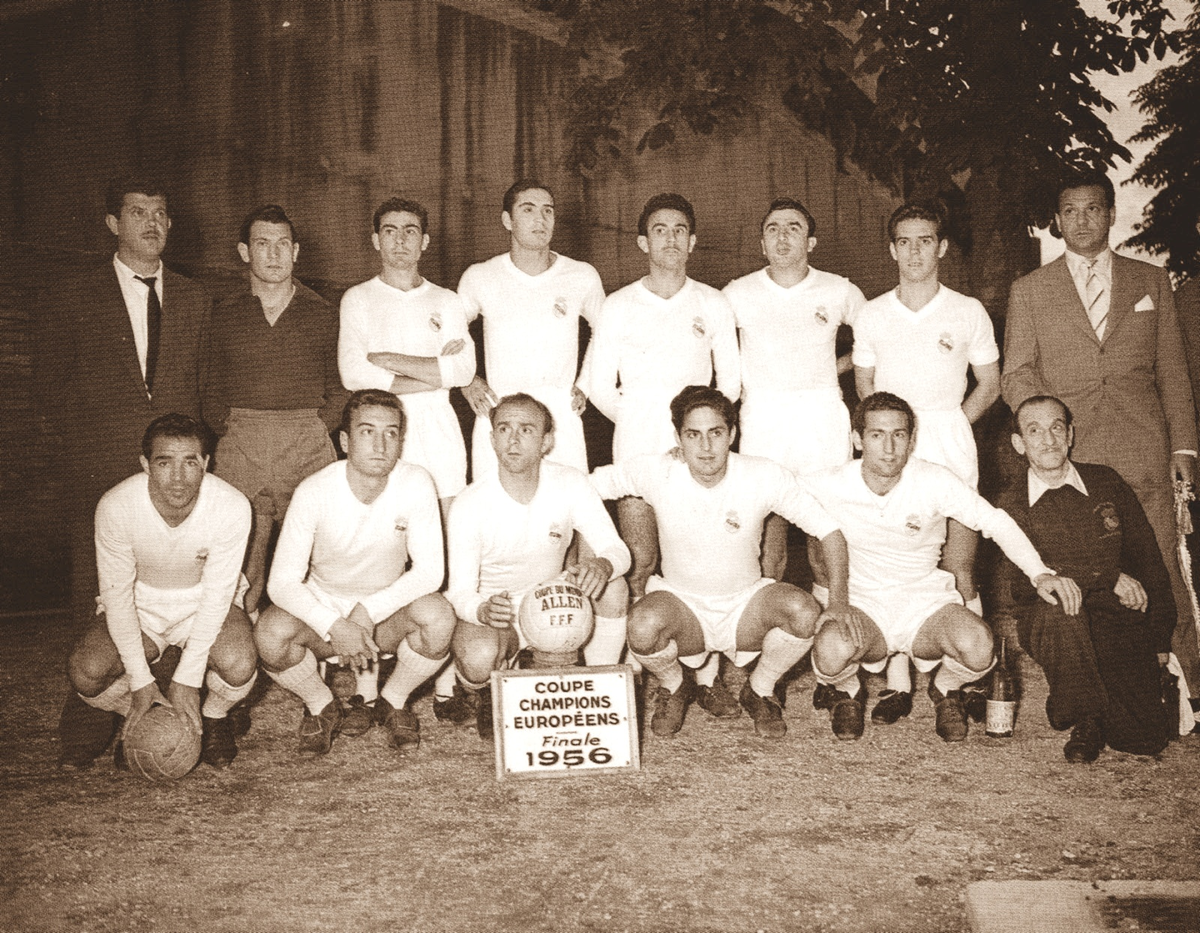 «Реал» Мадрид — первый обладатель Кубка чемпионов. 1956 год. Источник: fanpicture.ru