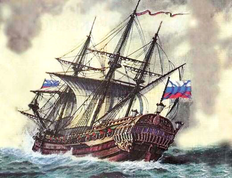 Российский парусник.