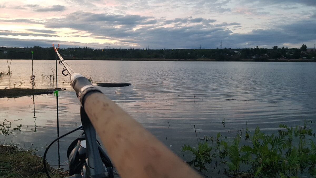 На очередной рыбалке