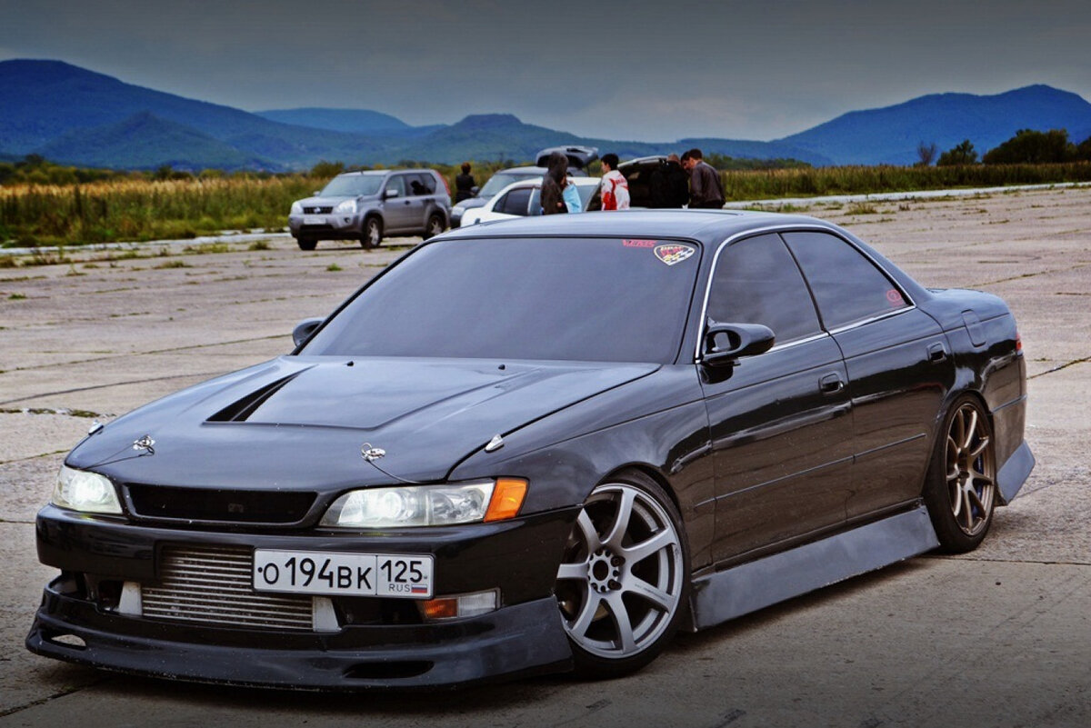 Toyota Mark II Самурай дрифт