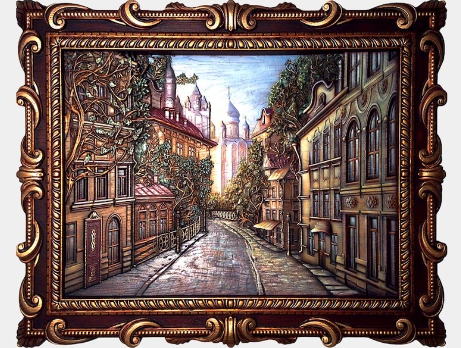 Панно на деревянной доске. Старое панно. Панно антикварное. Старое панно. Старое панно.