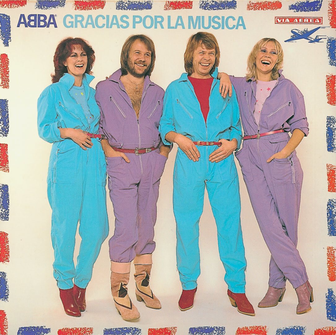 Обложка альбома "Gracias Por La Música" шведской поп-группы ABBA