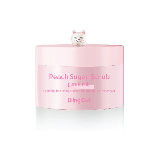 Tony Moly Bling Cat Peach Sugar Scrub 