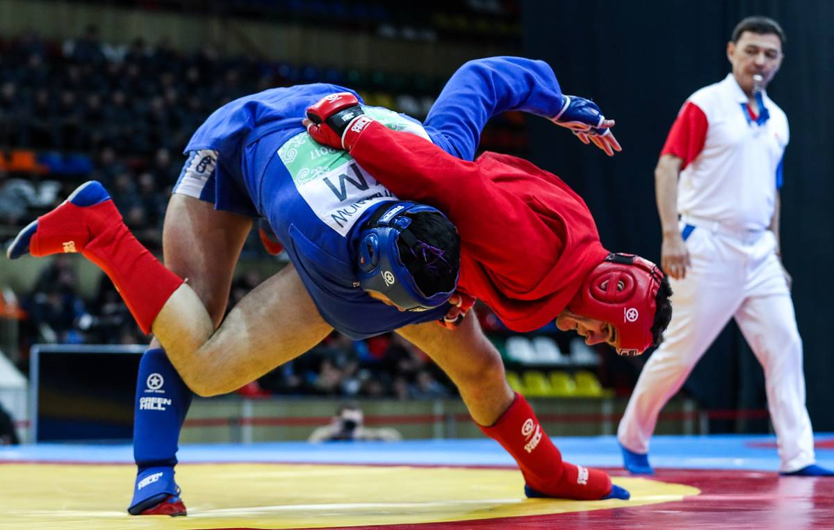 Бой по правилам самбо