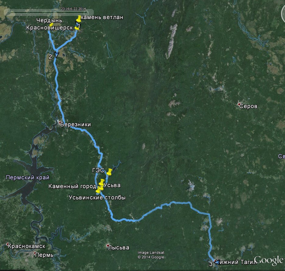 Наверное надо интерактивные маршруты выкладывать, но пока так - просто трек на карте