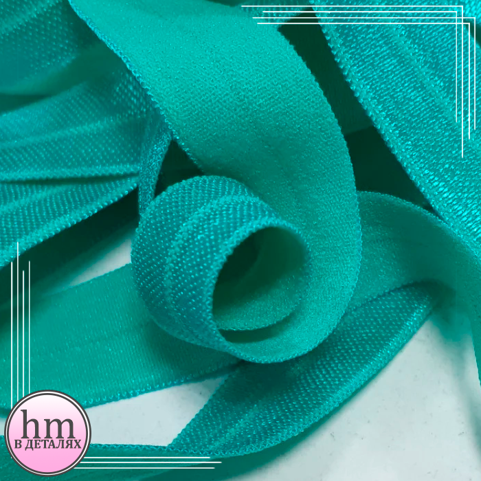 Бейка эластичная с атласным блеском