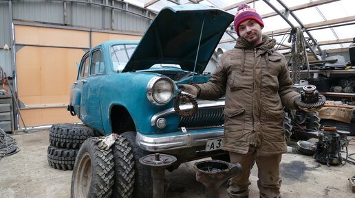 Москвич-410Н 1958г.в. Восстанавливаем полный привод!