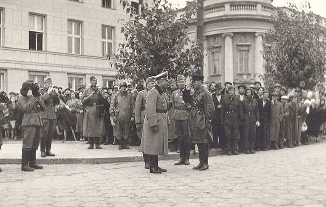 Парад в бресте 1939 фото