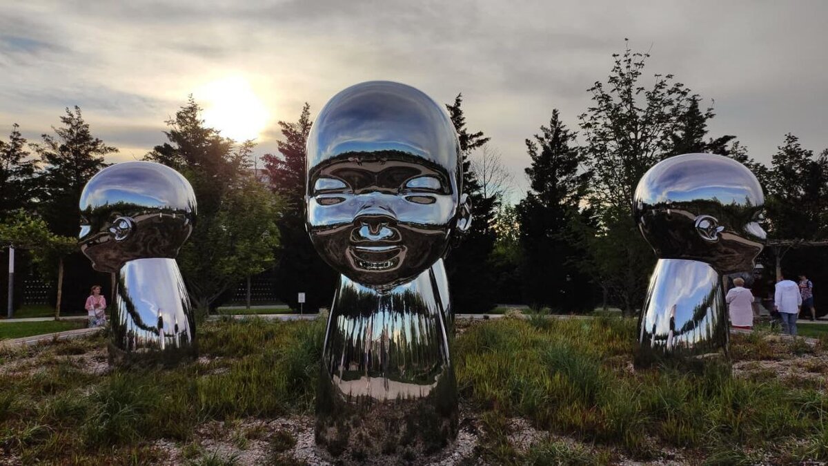 Арт-объект «Внутренний ребенок» в парке Галицкого.